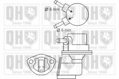 QUINTON HAZELL qfp98 -  Топливный насос